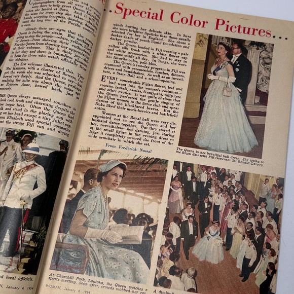 Vintage 1954 WOMAN Magazine – Christian Dior Guide to Style • Mid-Century - Picture 6 of 16